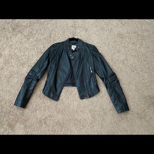 Faux Leather Jacket